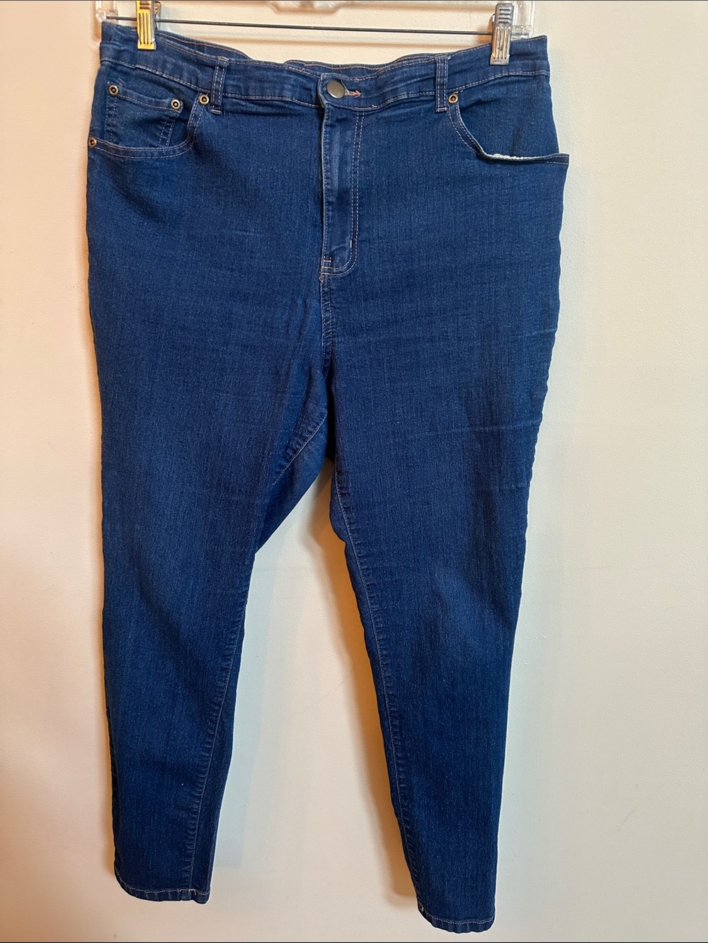 Haband American Sweetheart 5‑Pocket Stretch Jeans – Style 04X – Size 16